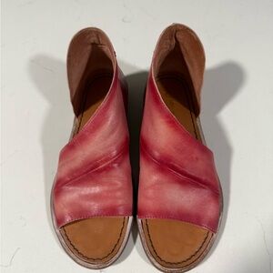 Free People Red Sandals